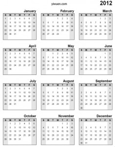 Yiwu calendar Yiwu calendar