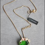 Yiwu necklace with green jewelry Yiwu necklace with green jewelry